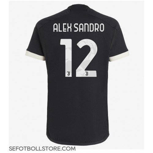 Juventus Alex Sandro #12 Replika Tredje Tröja 2023-24 Kortärmad